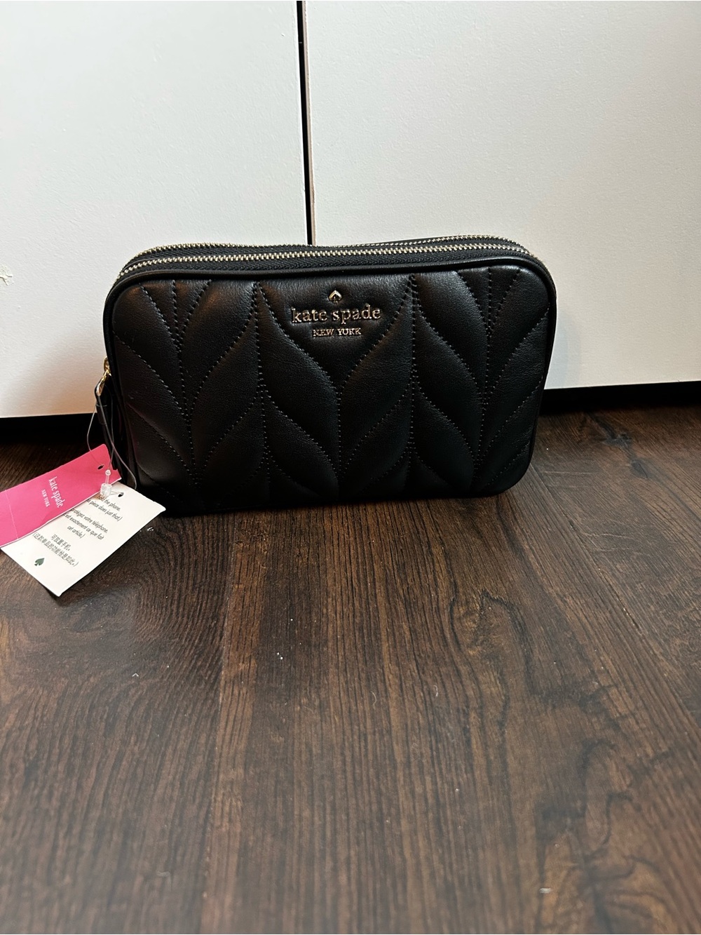 Kate Spade Double Zip belt bag with Gold Hardware BRAND NEW